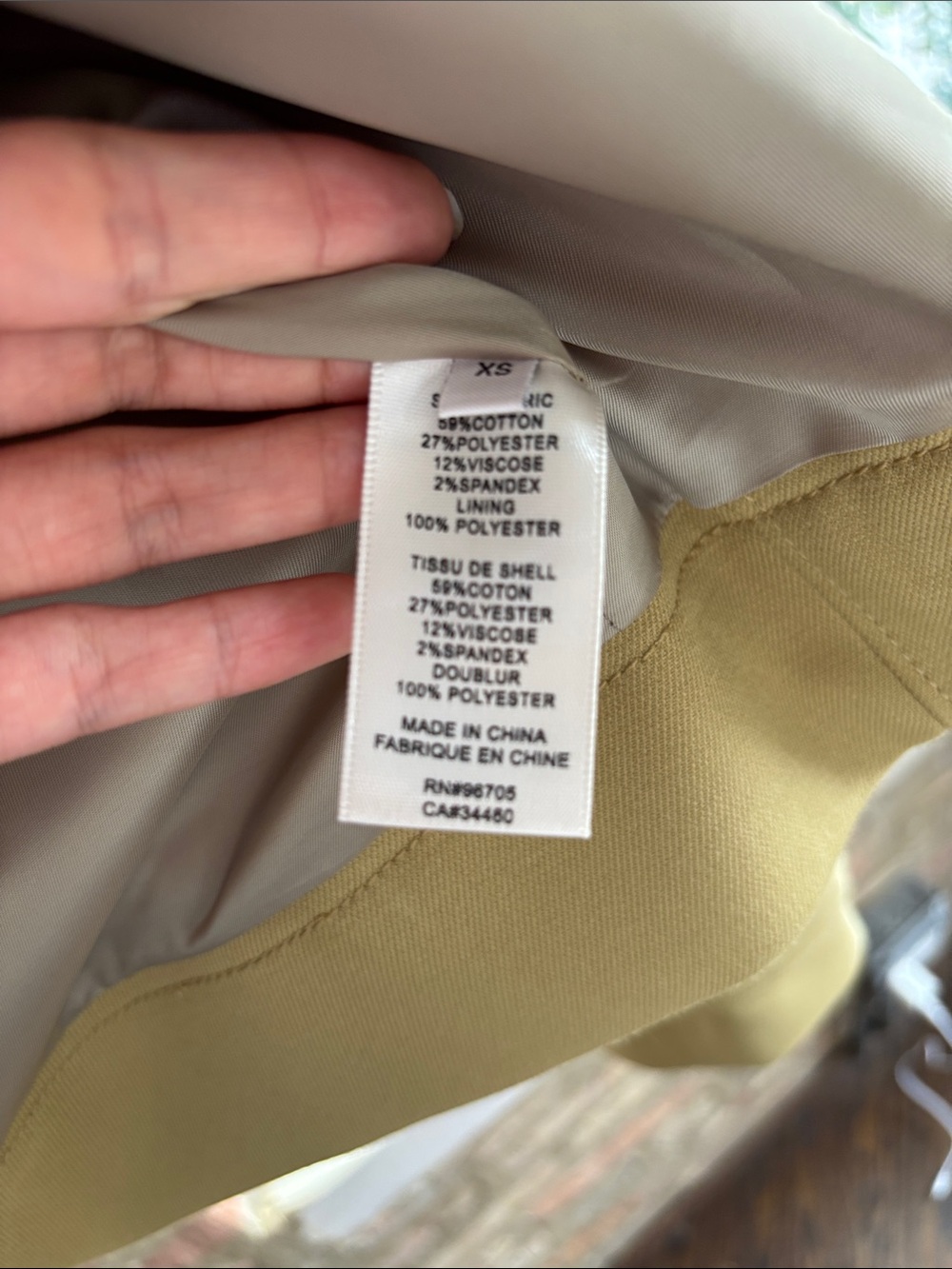 Rebecca Taylor, Cropped Womens Jacket in Mustard, NWT - Picture 6 of 9